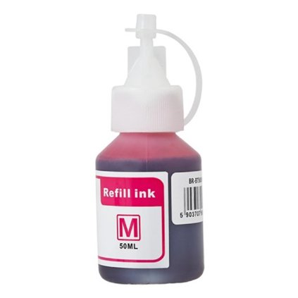 Inkoust Brother BT-5000 M kompatibilní, purpurový, 50 ml !!