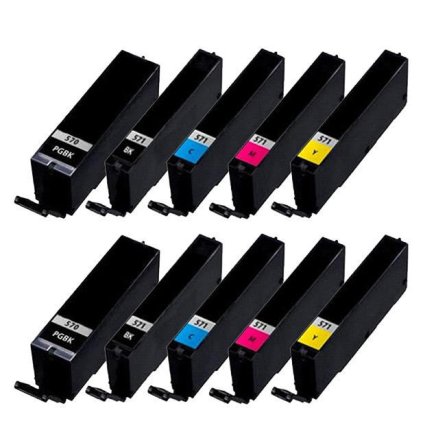 ** Sada 10 inkoustů PGI-570BK XL + CLI-571BK,C,M,Y XL se slevou 15 % !!