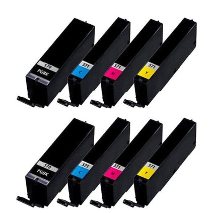 ** Sada 8 inkoustů PGI-570BK XL + CLI-571C,M,Y XL se slevou 13 % !!