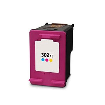 Inkoust HP 302XL / F6U67AE kompatibilní, barevný, 18 ml !! --- 2,3 x více inkoustu