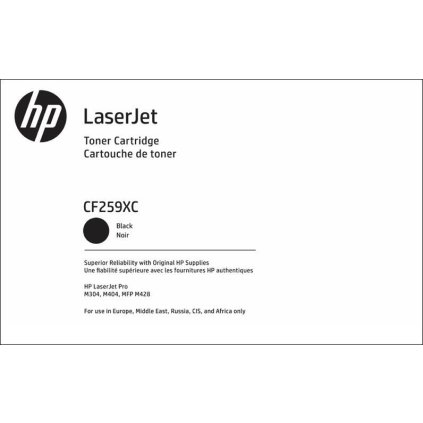 Toner HP CF259XC nebo CF259XH / 59X originální, černý, 10.000 str. !!