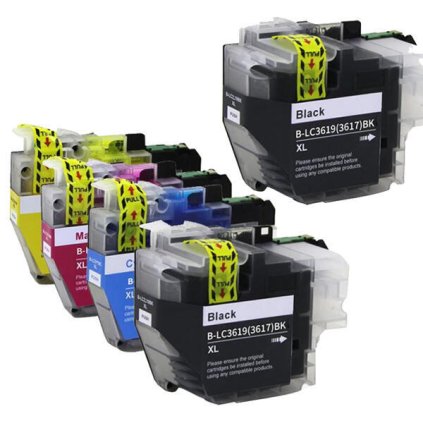 ** Sada 5 inkoustů Brother LC-3619XL CMYK kompatibilní se slevou 12 % !!