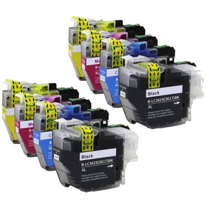 ** Sada 8 inkoustů Brother LC-3619XL CMYK kompatibilní se slevou 18 % !!