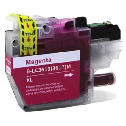 Inkoust Brother LC-3619XL M kompatibilní, purpurový, 18 ml !!