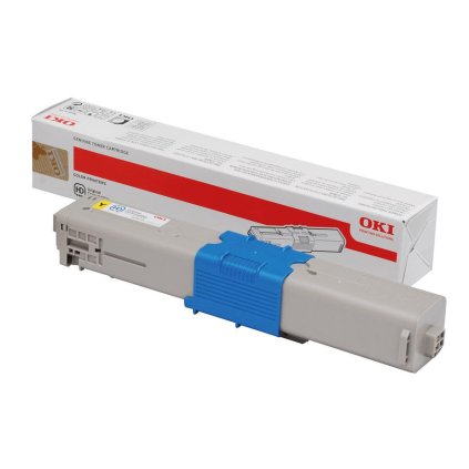 Toner OKI C310, C330, C510, C530 aj. originální, žlutý, 2.000 str.
