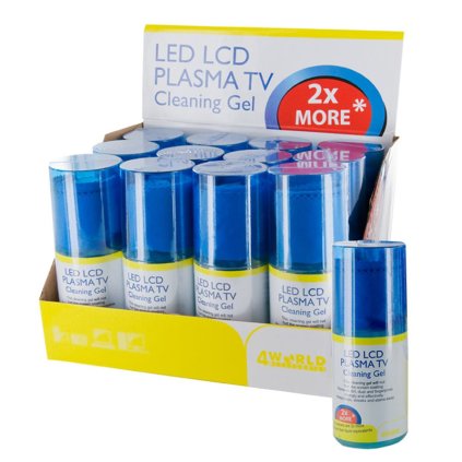 Čisticí gel - sada na čištění LED,  LCD,  PLASMA,  200 ml,  gel,  hadřík