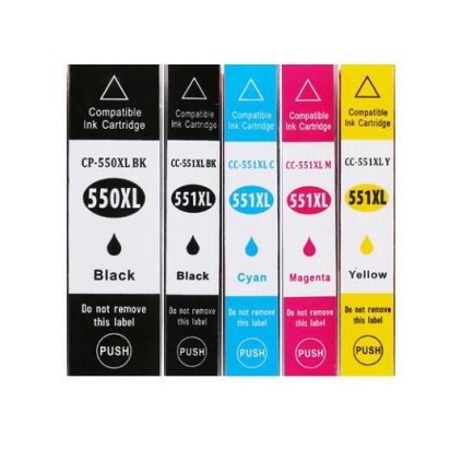 ** Sada 5 inkoustů PGI-550BK XL + CLI-551BK,C,M,Y XL se slevou 10 % !!