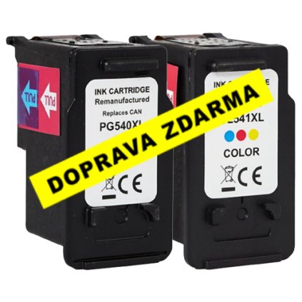Inkoust Canon PG-540XL + CL-541XL kompatibilní, černý + barevný, sada