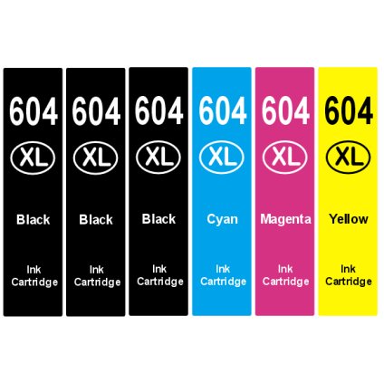 ** Sada 6 inkoustů Epson 604XL BK,C,M,Y kompatibilní se slevou 15 % !!