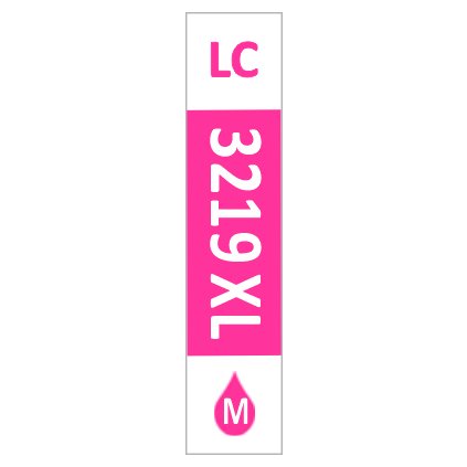 Inkoust Brother LC-3219XL M kompatibilní, purpurový, 18 ml !!