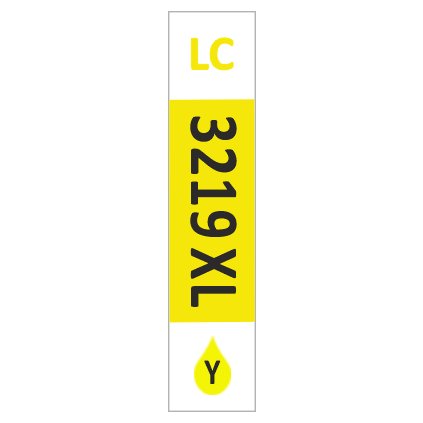 Inkoust Brother LC-3219XL Y kompatibilní, žlutý, 18 ml !!