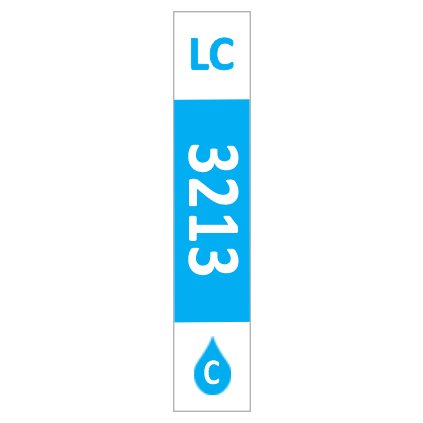 Inkoust Brother LC-3213 C kompatibilní, azurový, 10 ml !!
