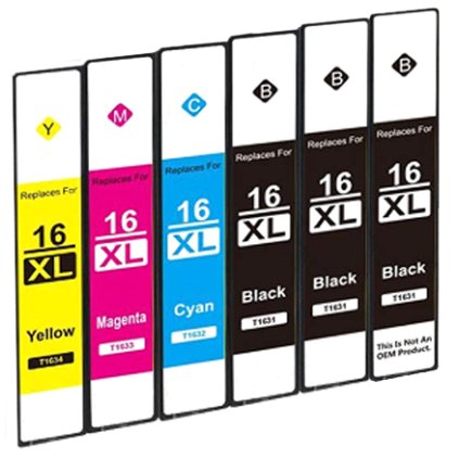 ** Sada 6 inkoustů Epson 16XL / T1631, T1632, T1633, T1634 se slevou 15 % !!