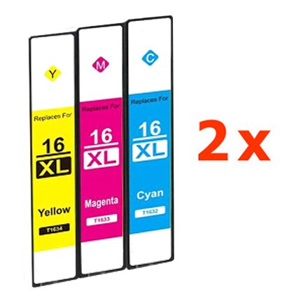 ** Sada 6 inkoustů Epson 16XL / T1632, T1633, T1634 se slevou 15 % !!