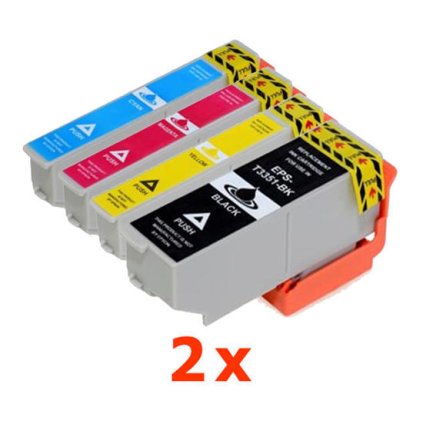 ** Sada 8 inkoustů Epson 33XL / T3351, T3362, T3363, T3364 se slevou 14 % !!