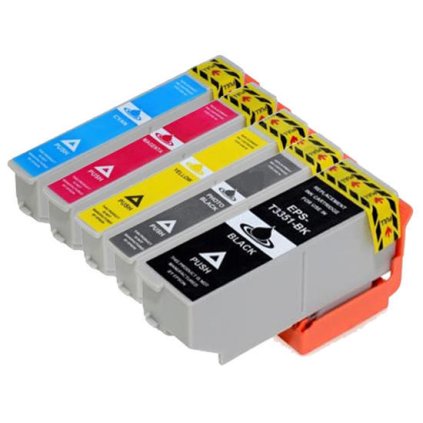 ** Sada 5 inkoustů Epson 33XL / T3351, T3361, T3362, T3363, T3364 se slevou 10 % !!