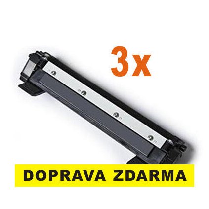** Toner Brother TN-1030 kompatibilní, černý, 1.000 str. - 3 ks