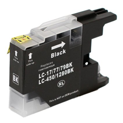 Inkoust Brother LC-1280XL BK kompatibilní, černý, 30 ml !!