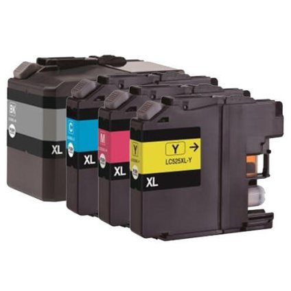 ** Sada 4 inkoustů LC-529XL BK, LC-525XL CMY do Brother se slevou 9 % !!
