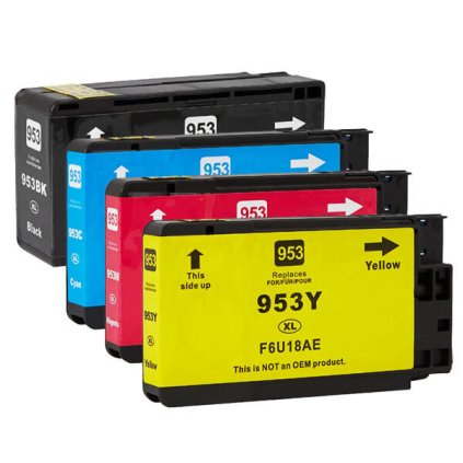 ** Sada 4 inkoustů HP 953XL / L0S70AE, F6U16AE, F6U17AE, F6U18AE se slevou 10 % !!