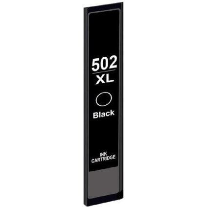Inkoust Epson 502XL / T02W1 kompatibilní, černý, 13 ml !! Extra vysoká kapacita