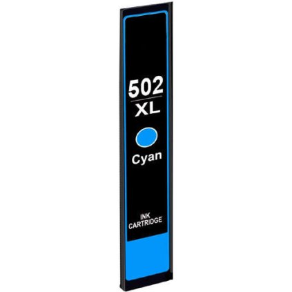 Inkoust Epson 502XL / T02W2 kompatibilní, azurový, 12 ml !! Extra vysoká kapacita