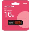 Flash disk 16 GB Adata C008 USB 2.0,  barva černá / červená