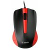 C-TECH optická myš WM-01R,  1200 DPI,  USB,  červeno-černá, 3 tlačítka
