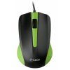 C-TECH optická myš WM-01G,  1200 DPI,  USB,  zeleno-černá, 3 tlačítka
