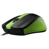 C-TECH optická myš WM-01G,  1200 DPI,  USB,  zeleno-černá, 3 tlačítka