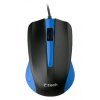 C-TECH optická myš WM-01B,  1200 DPI,  USB,  modro-černá, 3 tlačítka