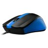 C-TECH optická myš WM-01B,  1200 DPI,  USB,  modro-černá, 3 tlačítka