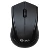 C-TECH bezdrátová optická myš WLM-07,  1200 DPI,  černá, 3 tlačítka