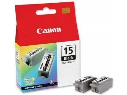 Canon BCI 15 Black Twin Pack