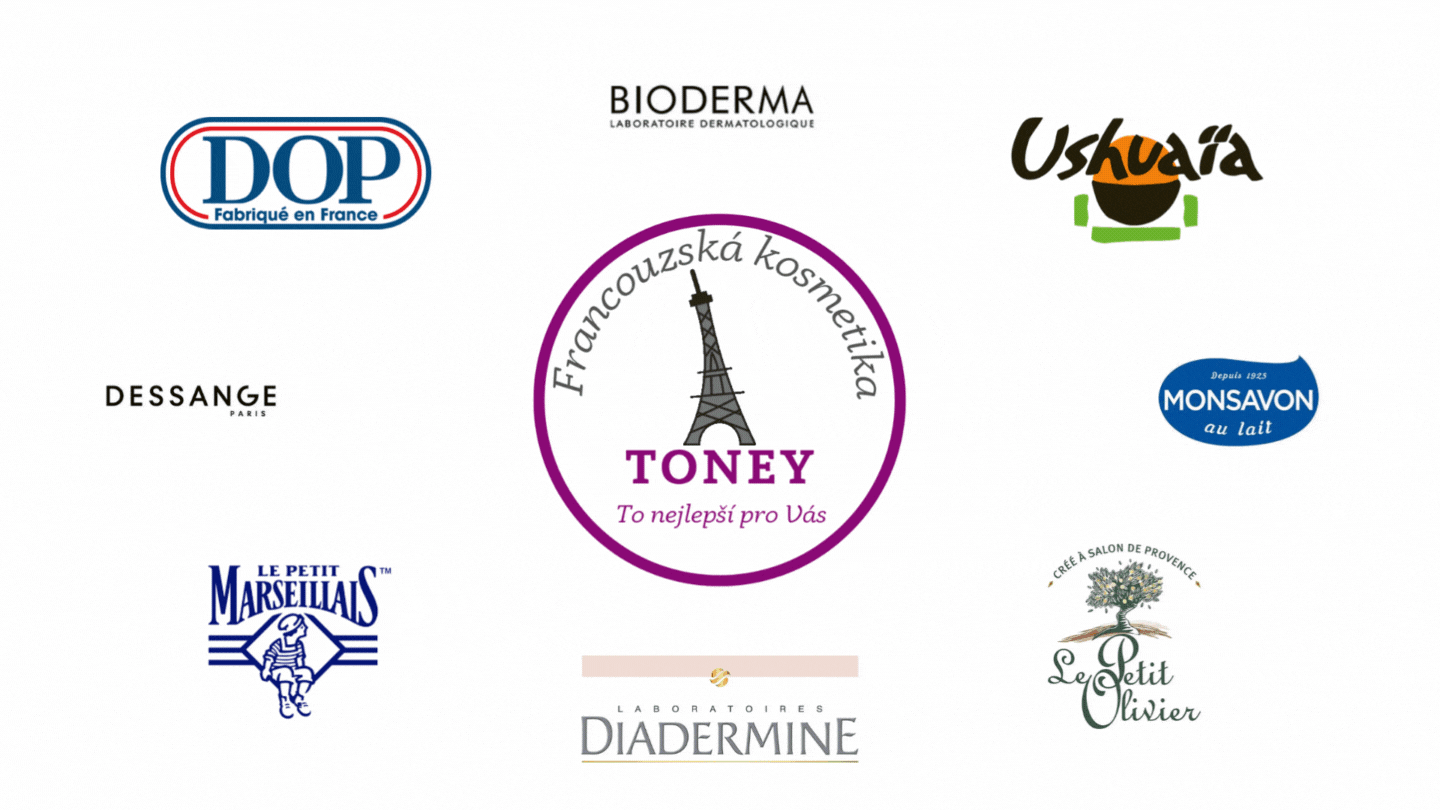 Najdete u nás  produkty značek francouzské kosmetiky jako Le Petit Marseillais, DOP, Ushuaia, Dessange, Le Petit Olivier, Monsavon, Diadermine, Bioderma, Manava, Klorane