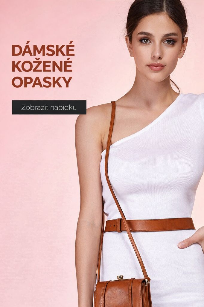 Dámské kožené opasky mobil