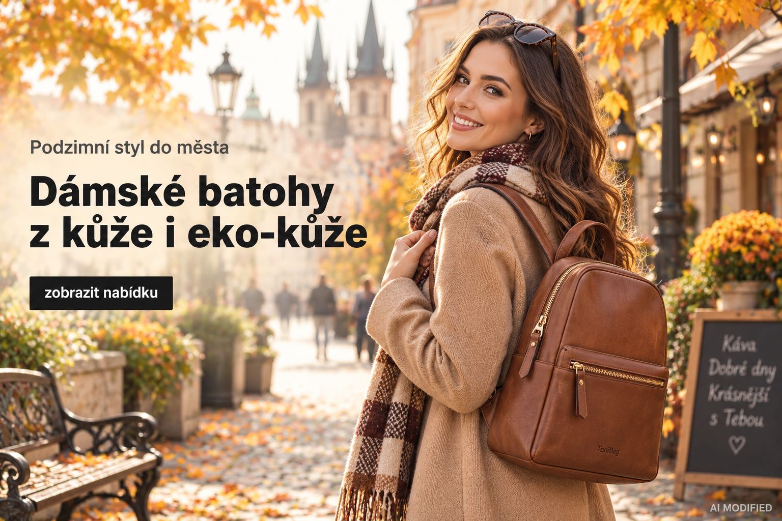 Banner podzim dámské batohy