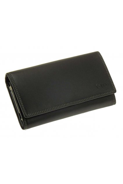 damska kozena penezenka cerna DKP18 D594 01