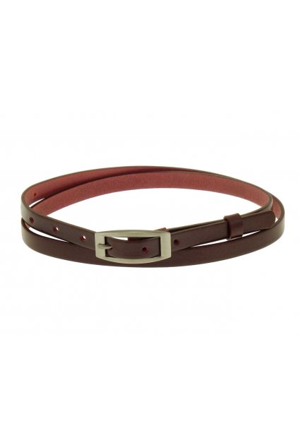 damsky kozeny opasek bordovy DS16 15 1 100