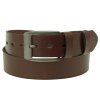 Pánský kožený opasek hnědý
