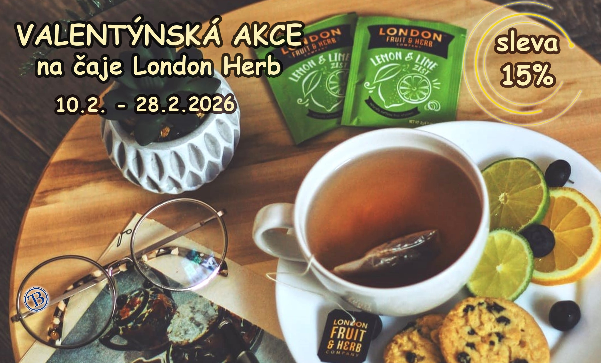 Akce na čaje London Herb - sleva 15%