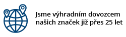 Jsme výhradním dovozcem našich značek již přes 25 let