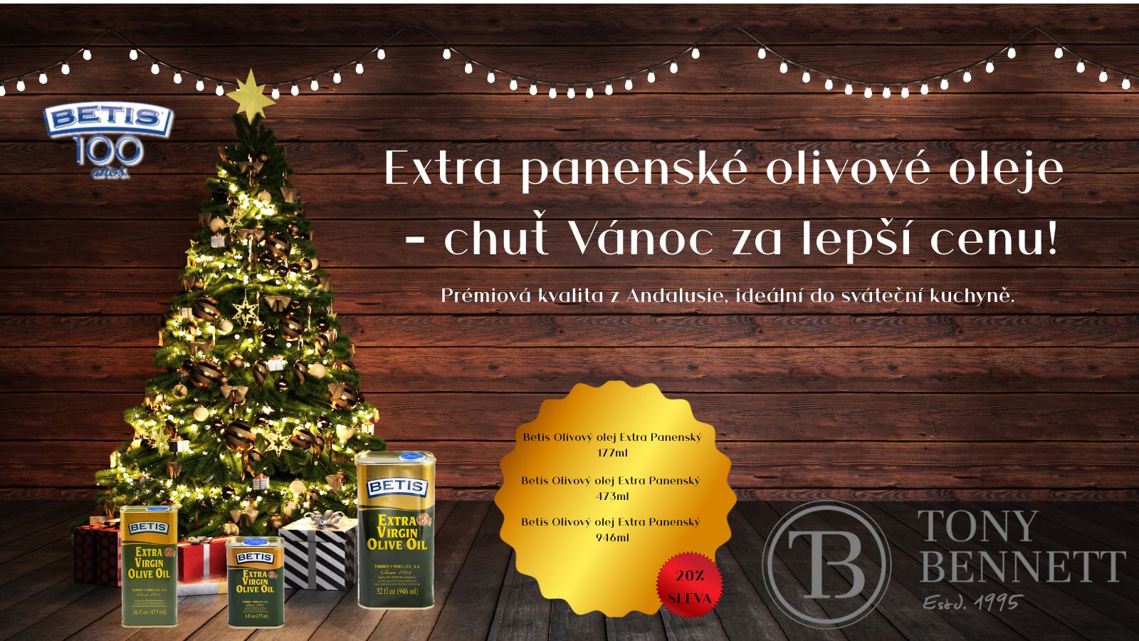 Betis olivový olej sleva 20%