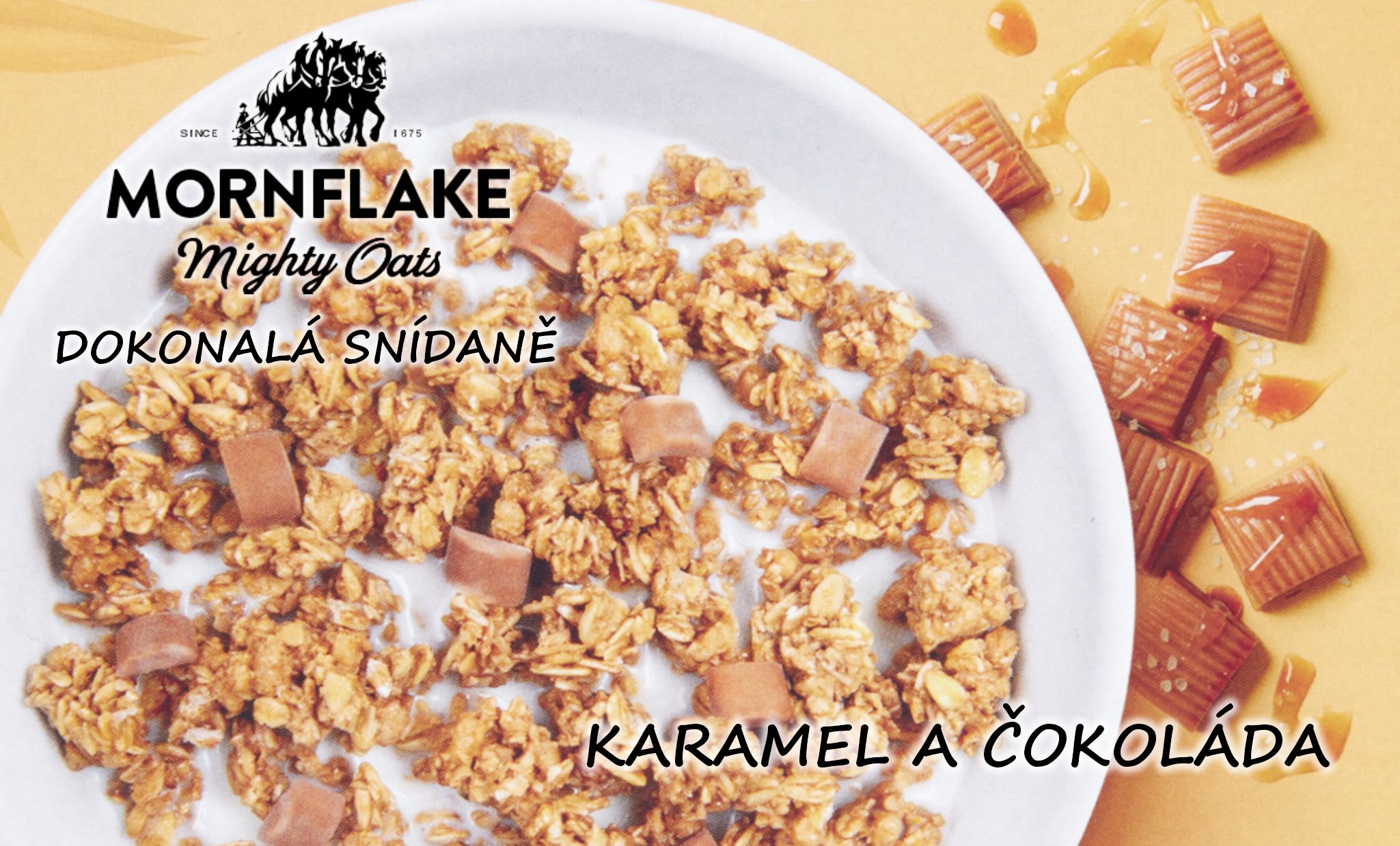 Mornflake Musli Čokoláda a karamel 500g