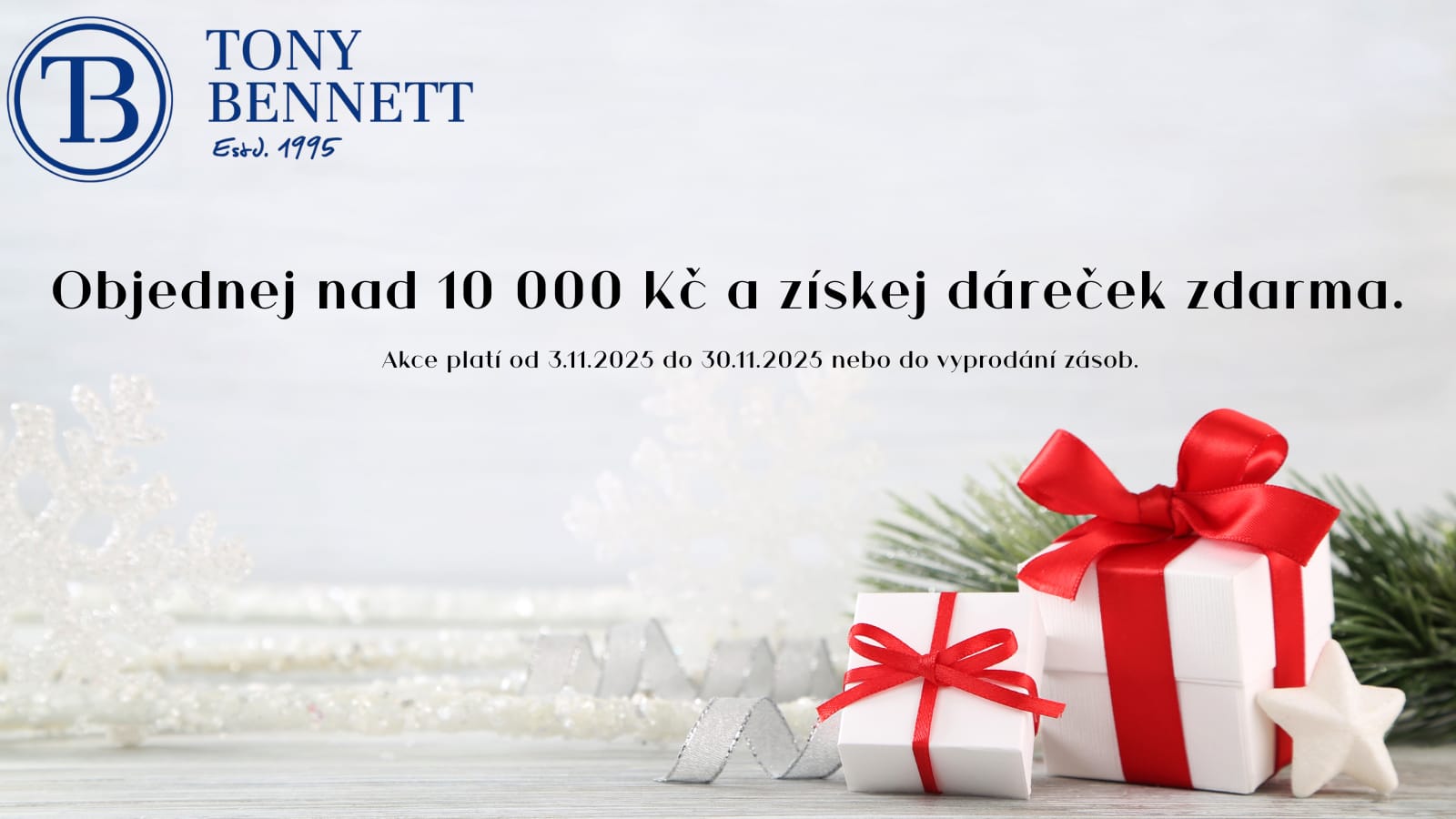 Dárek k nákupu nad 10.000,- Kč