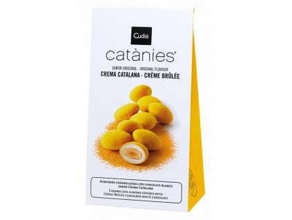 10829 catanies karamelizovane mandle v bile pralince creme brulee