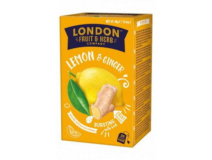 London Fruit & Herb Lemon Ginger 20 v2020 L