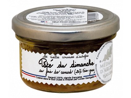 9827 lucien georgelin nedelni terina s kachnimi jatry 20 foie gras 70g