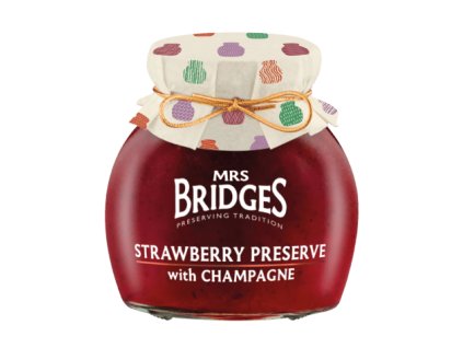 MB405 mrs bridges strawberry preserve with champagne