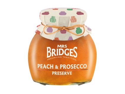 MB8392 mrs bridges peach and prosecco preserve 340g